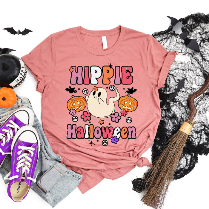 Your Cute Hippie Ghost Halloween T-shirts