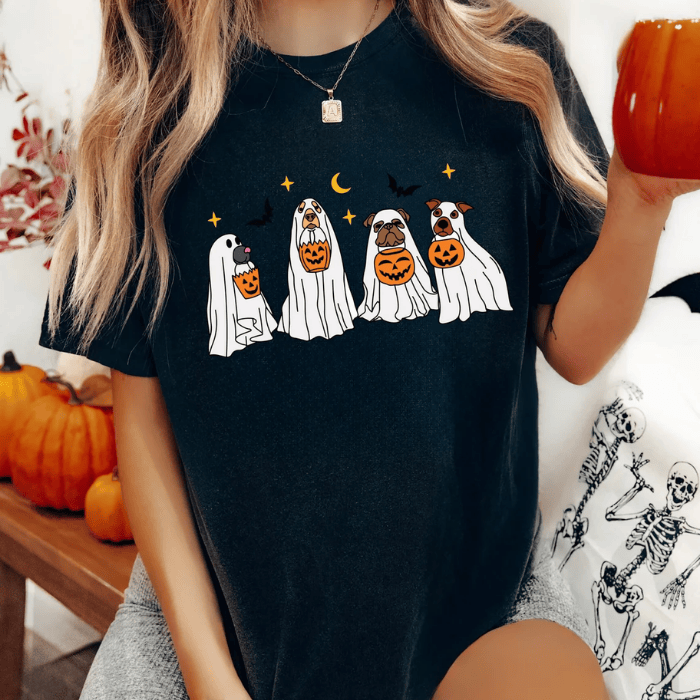 Your Dog Buddies Play Trick Or Treat Halloween T-Shirts