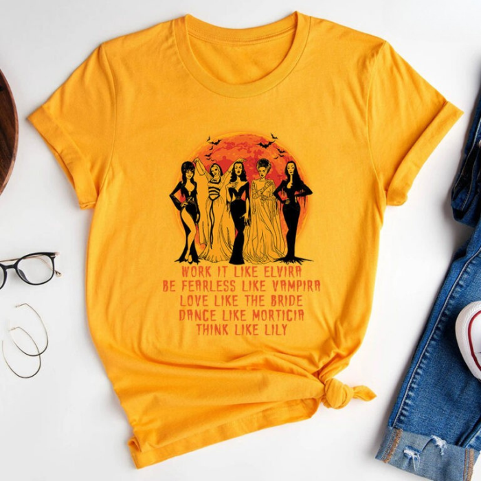 All The Horror Stylish Mother Life Halloween T-Shirts