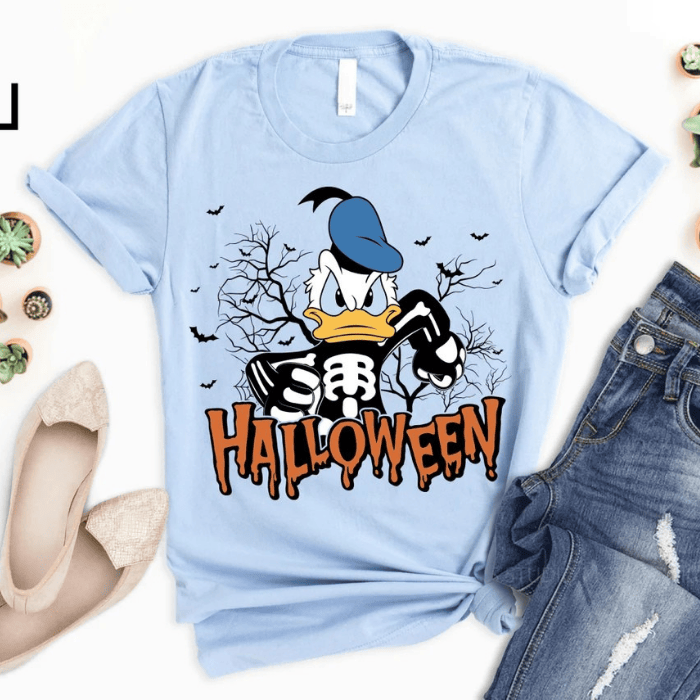 Donald Duck Rage For Halloween T-Shirts