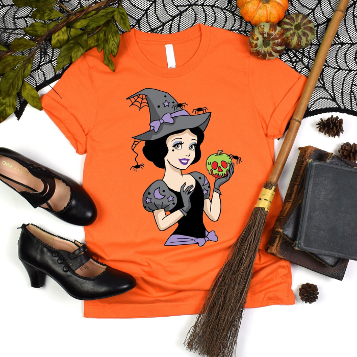 Evil Snow White The Witch Halloween T-Shirts