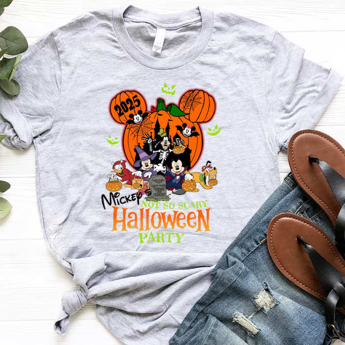 Eye-catching Mickey Not So Fun Halloween Party T-Shirts