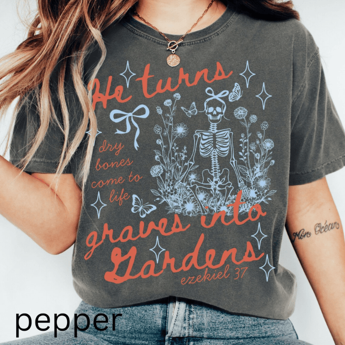 Lovely Bones He Turns Graves Into Gardens Halloween T-Shirts