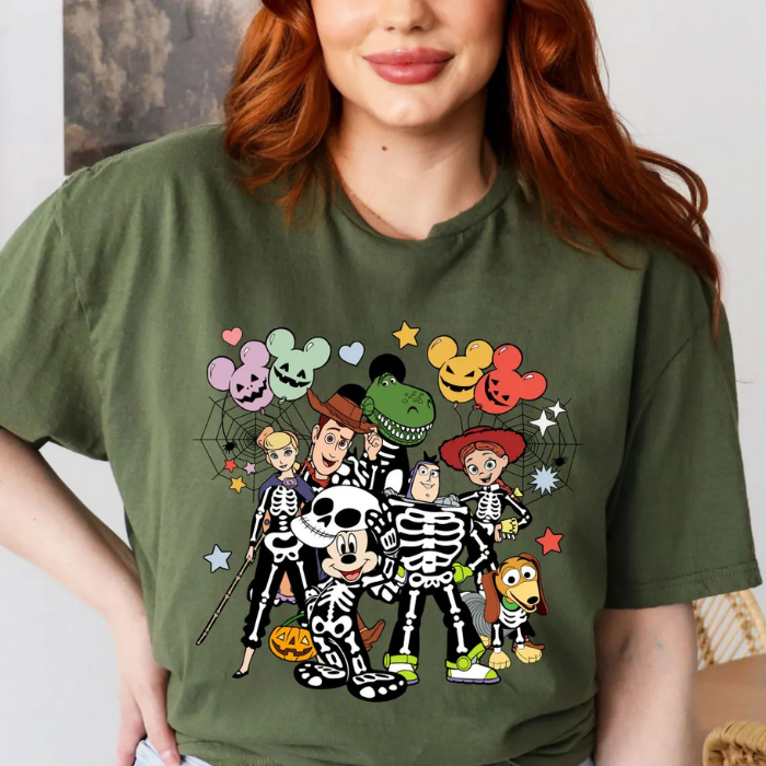 Lovely Toy Story & Mickey Mouse Halloween T-Shirts