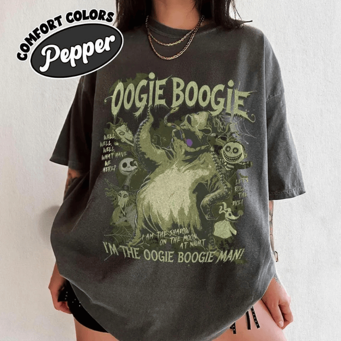 Proudly To Be The Oogie Boogie Man Halloween T-Shirts