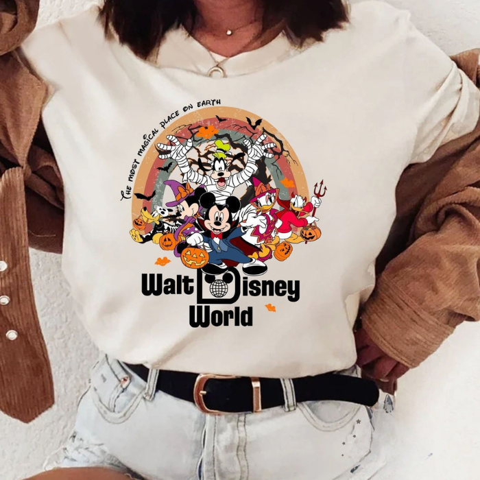 The Most Magical Place On Earth Walt Disney World Halloween T-Shirts
