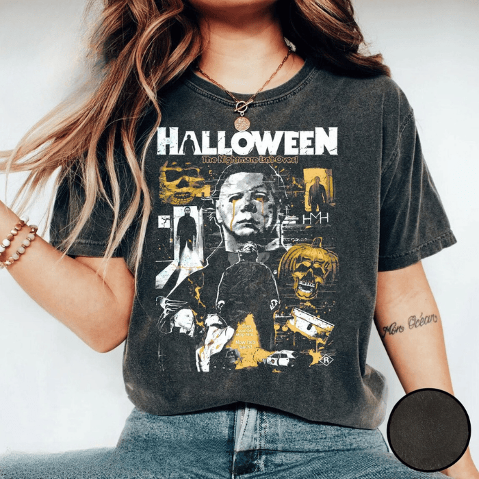 The Night He Came Home Michael Myers Halloween T-Shirts