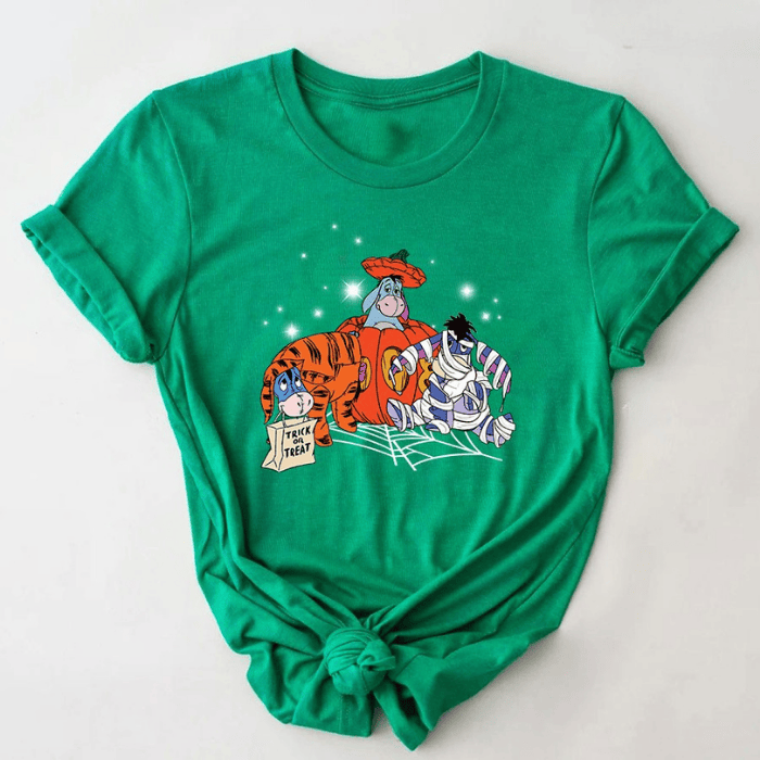 Trick Or Treat Eeyore Winnie The Pooh Halloween T-Shirts