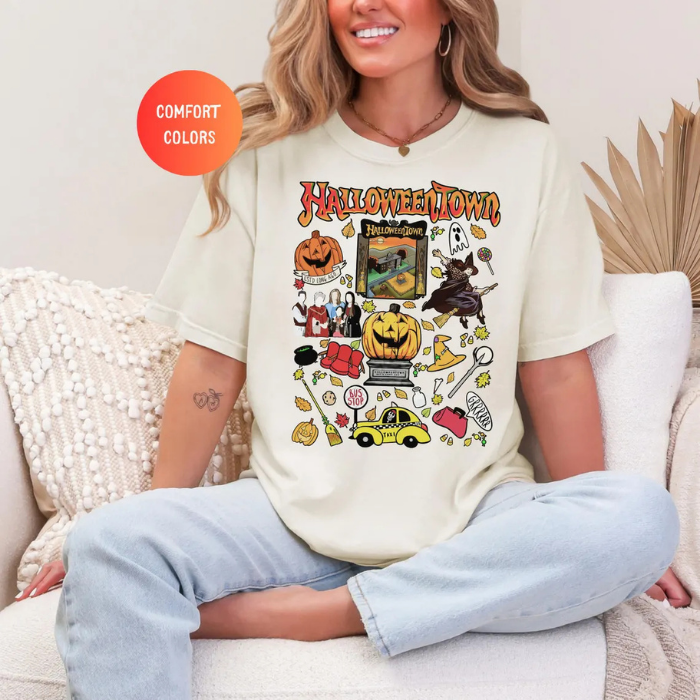 Unisex Halloween Town For Ones Has Big Heart T-Shirts