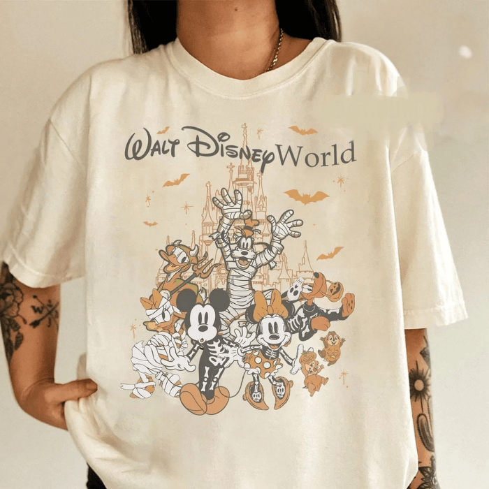 Adorable Walt Disney World Halloween Soft T-Shirts