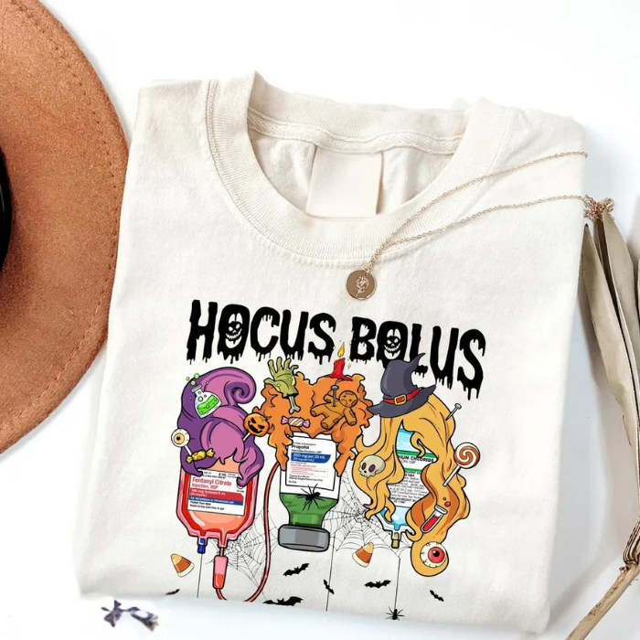 Creative Weird Hocus Pocus Bolus Halloween T-Shirts