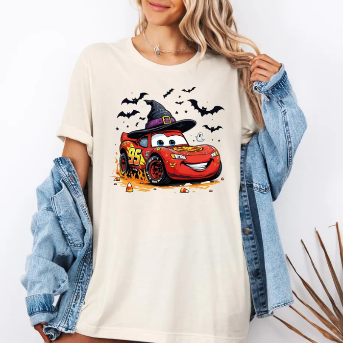 Trendy Ka-chow Lightning McQueen Halloween T-Shirts