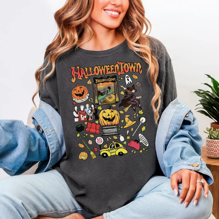 Welcome To Chaos Halloween Town Fun Party T-Shirts